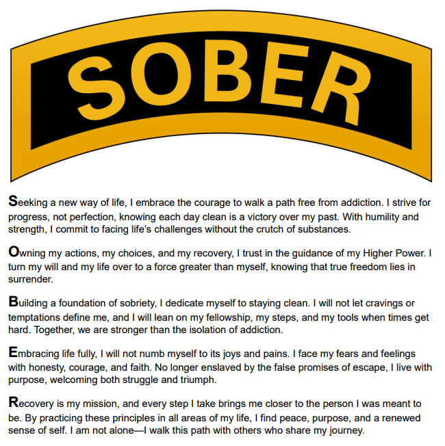 Sober Creed
